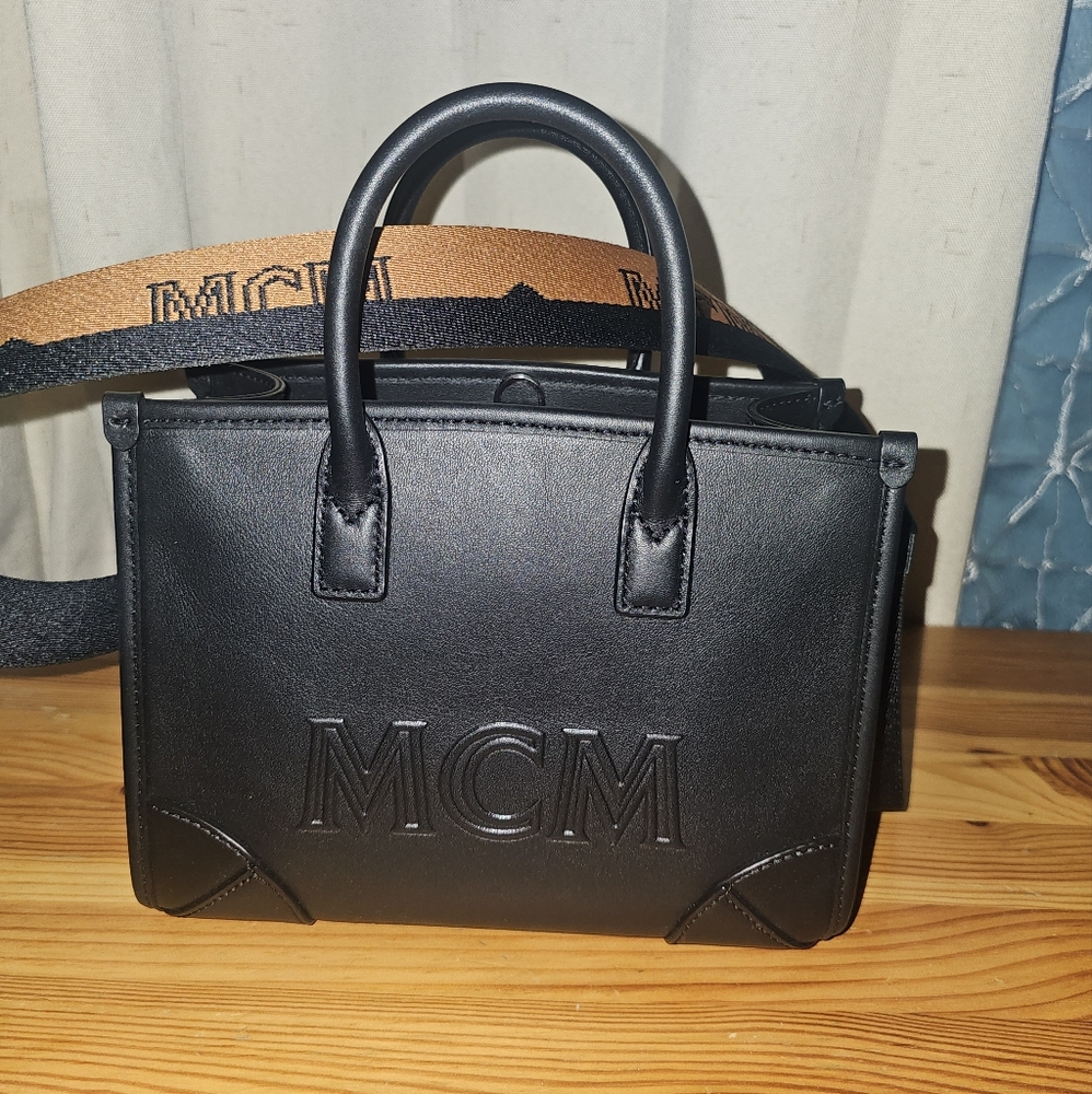 MCM Mini Leather Tote